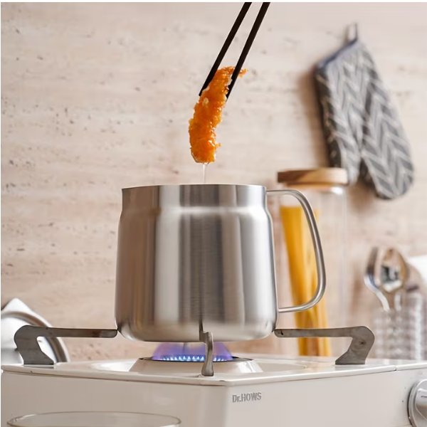 SteelFry frituurpan met ingebouwd oliefilter