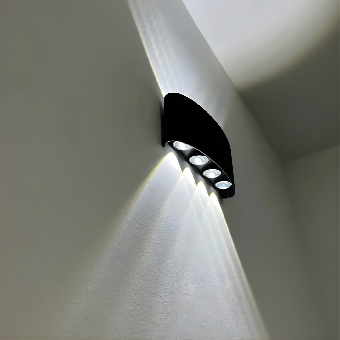 AeroGlow LED-Wandlamp - Weerbestendig