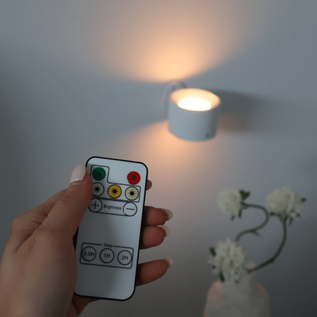 LumiGlow LED-Wandlamp – Oplaadbaar