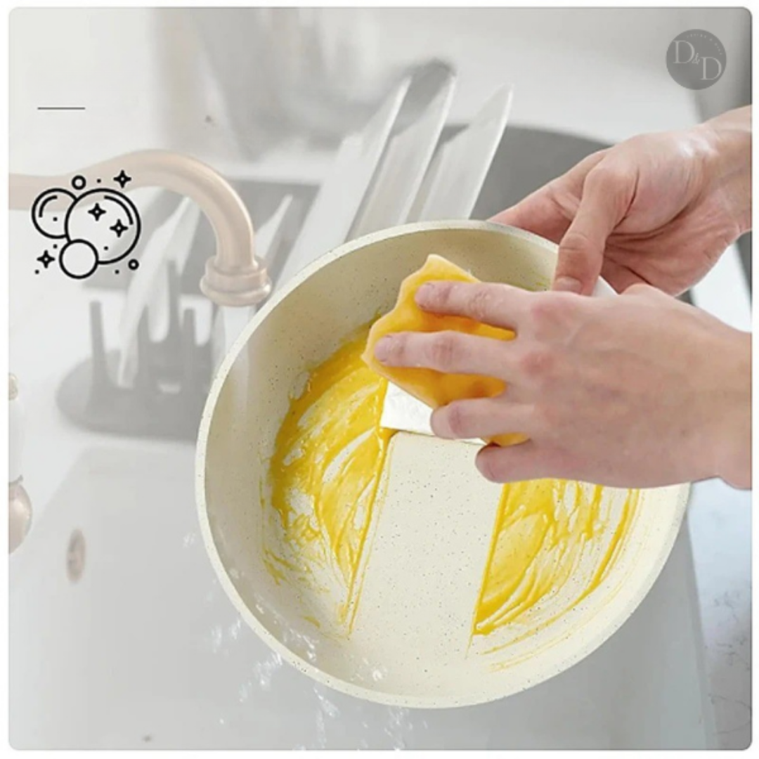 Stapelbare Pannenset – Keramische Coating, Afneembare Handvaten