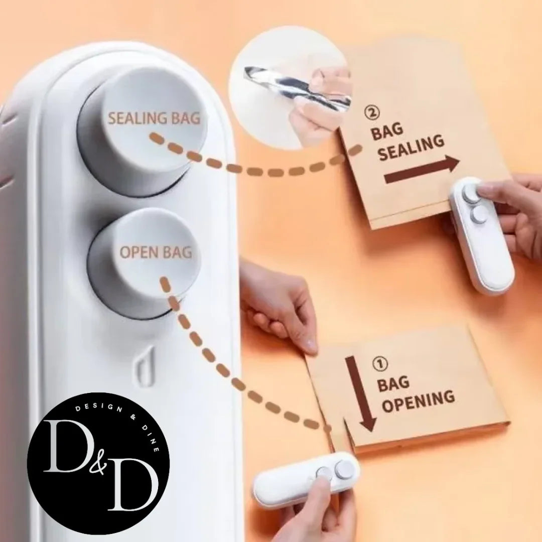Seal & Go - mini sealer - Design & Dine