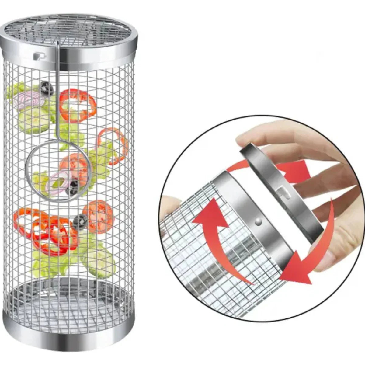 BBQ korf - Niets valt meer door je rooster - Design & Dine