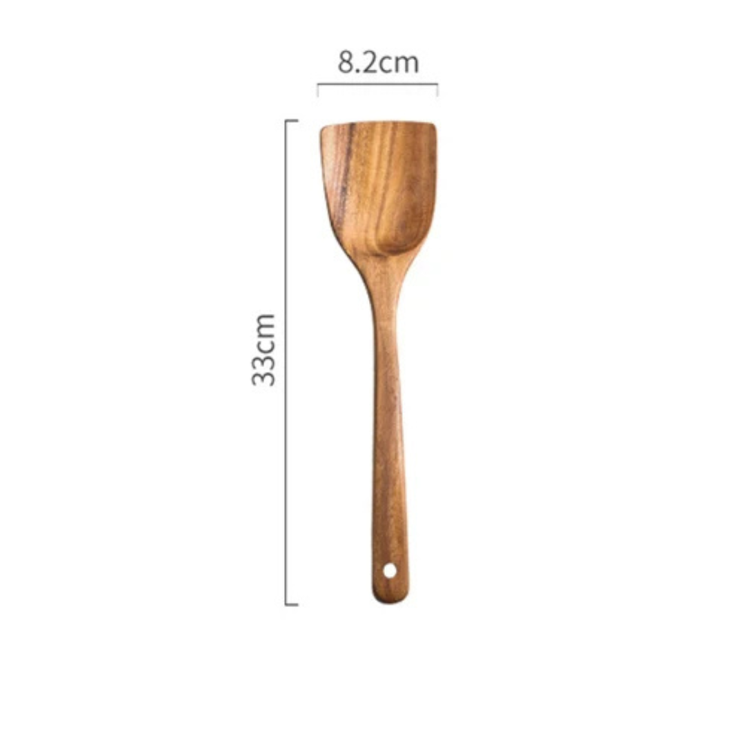 Acacia 8-delige pannenset