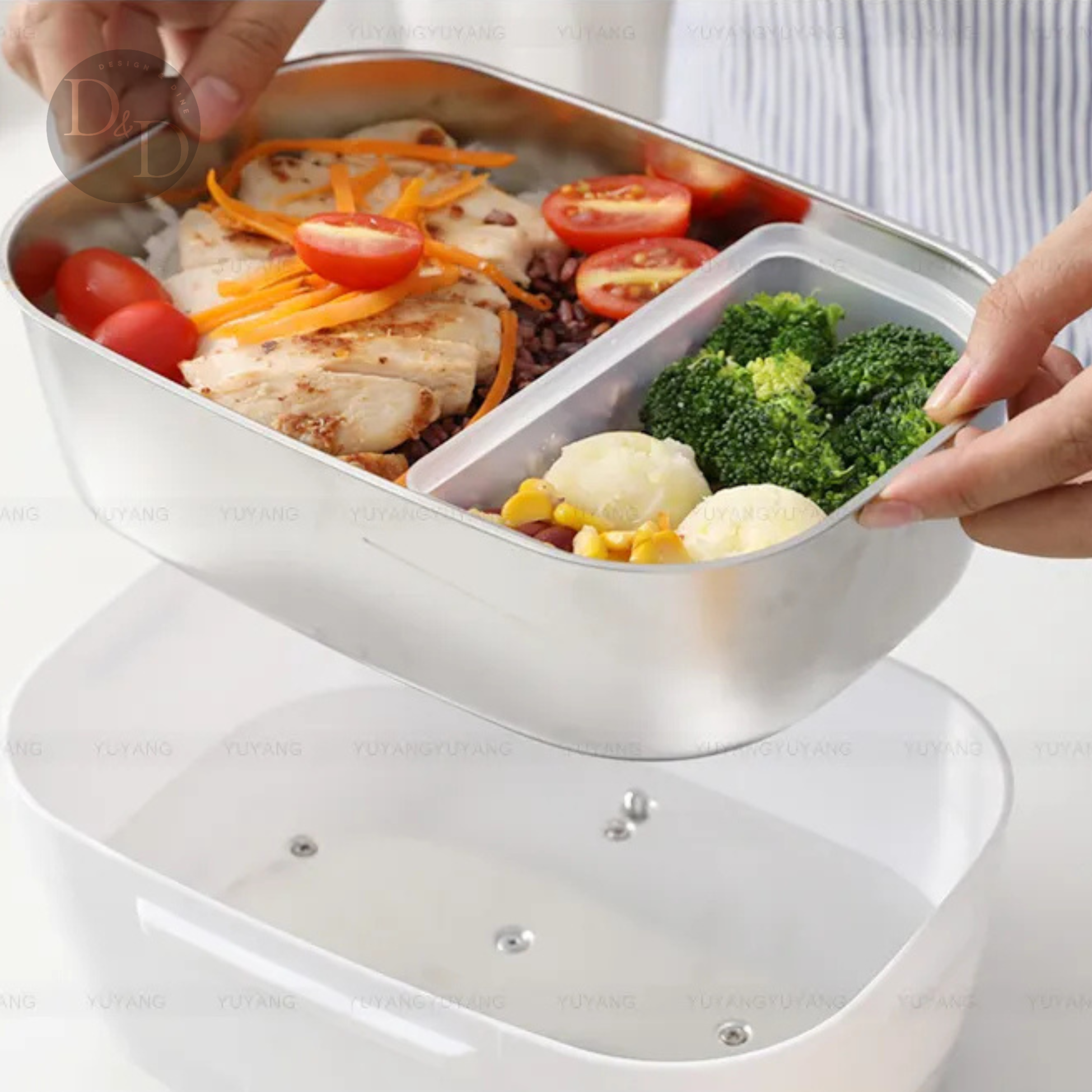 Heat & Eat - Elektrisch verwarmde lunchbox - Design & Dine