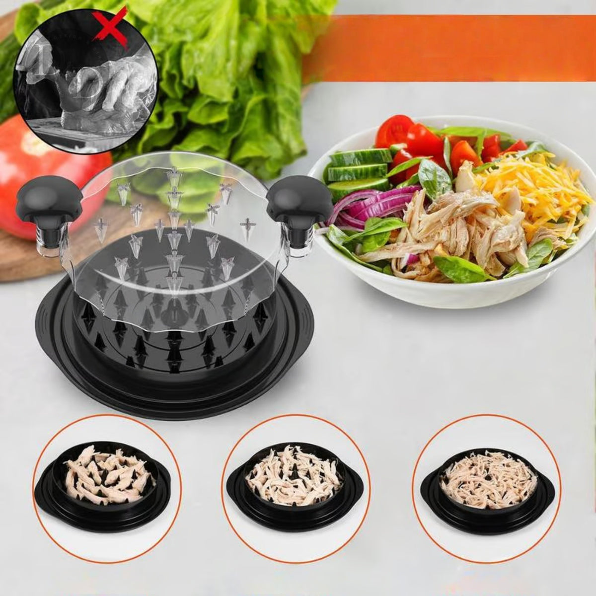 Featherease - pulled meat in seconden!