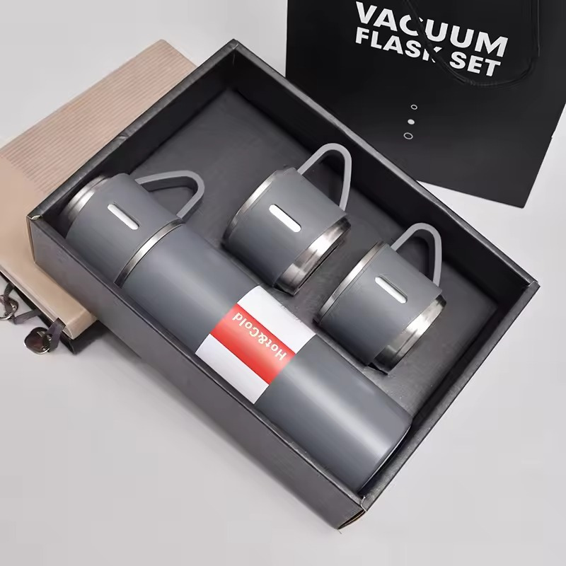 VacuSip-set met geïsoleerde thermosflessen