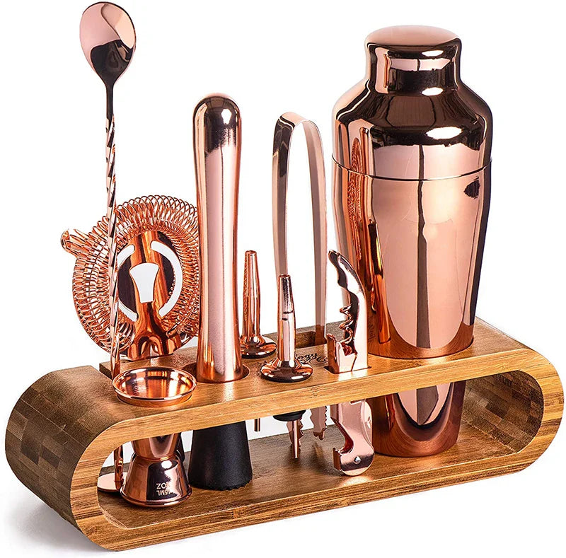 Luxe Metallic Bar Set