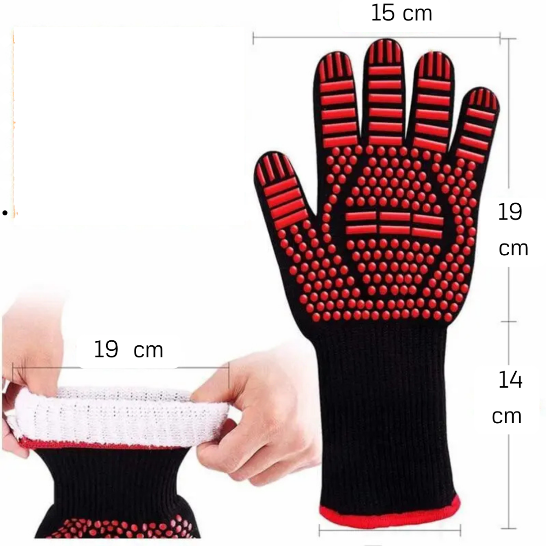 FireGuard - BBQ handschoenen tot 800°C