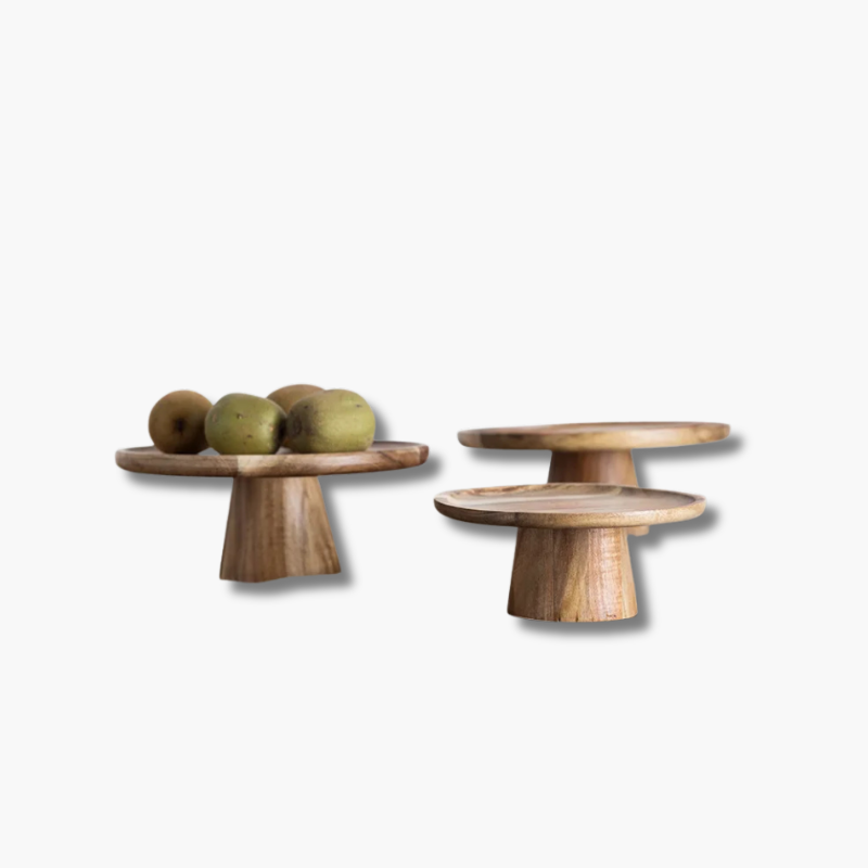 Houten eetkraam