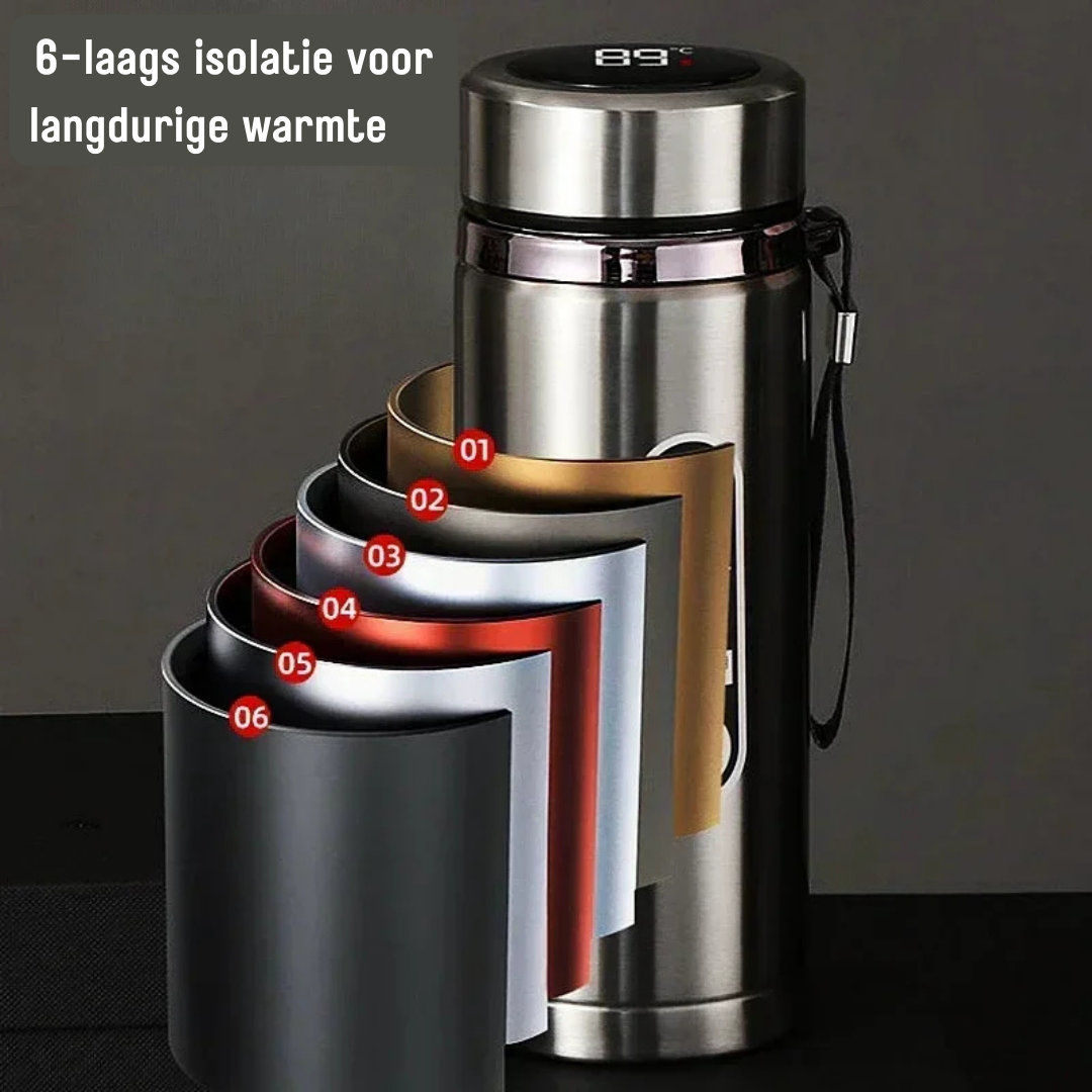 TEMP'on Thermosfles incl. geïntegreerd theezeef - Design & Dine