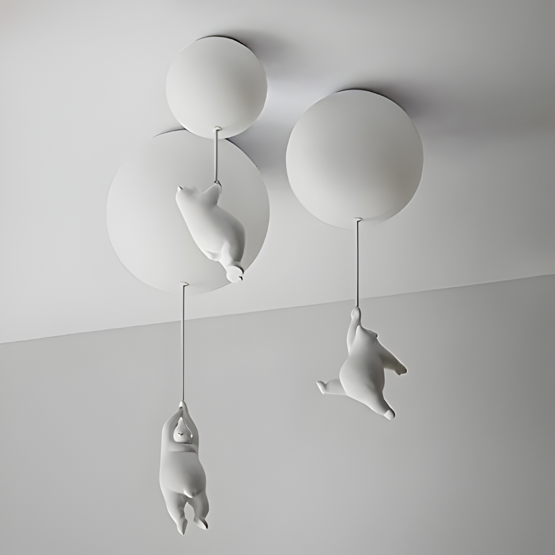 BalloonBuddy Plafondlamp - Beerontwerp