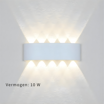 AeroGlow LED-Wandlamp - Weerbestendig