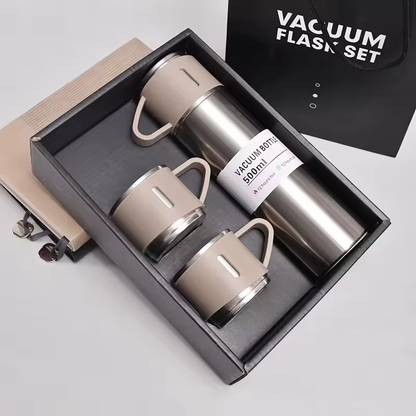 VacuSip-set met geïsoleerde thermosflessen