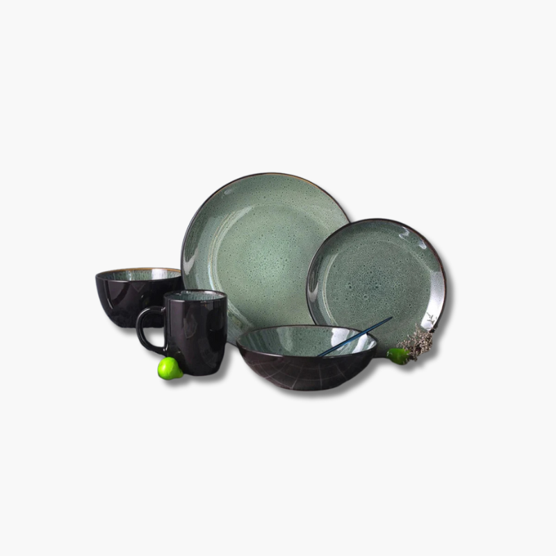 Coimbra Glaze 5-delige servies set