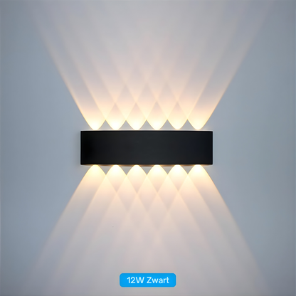 AeroGlow LED-Wandlamp - Weerbestendig