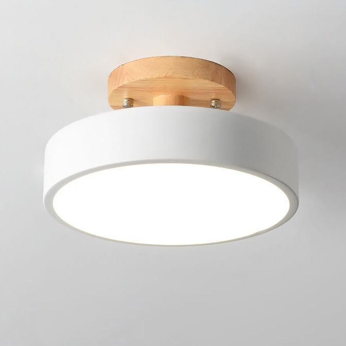 NordWood LED-Plafondlamp - 3 Kleurenmodi