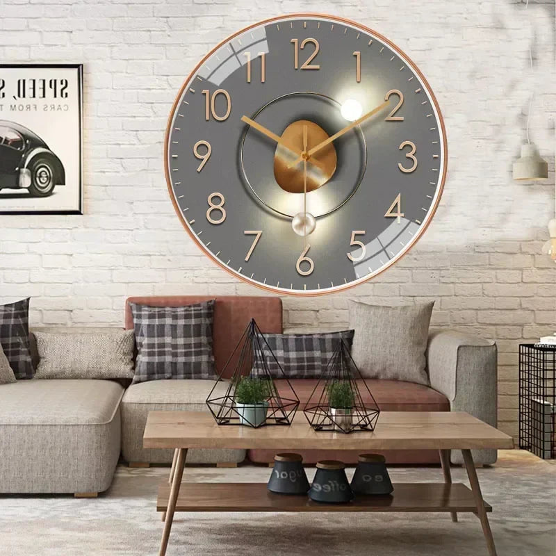 Nordelle Wandklok – Groot Rond Stil