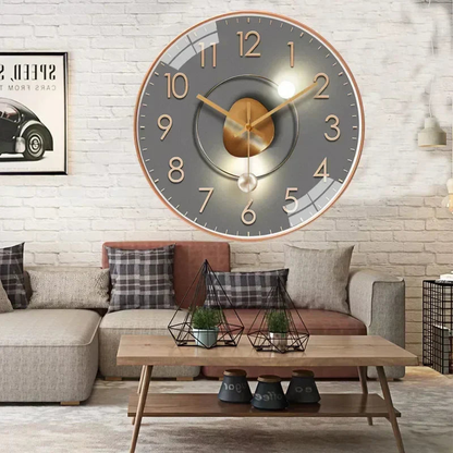 Nordelle Wandklok – Groot Rond Stil