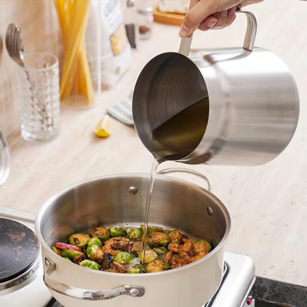 SteelFry frituurpan met ingebouwd oliefilter