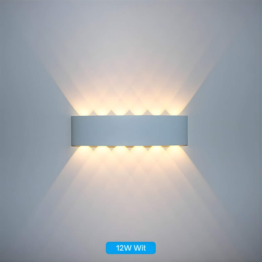 AeroGlow LED-Wandlamp - Weerbestendig