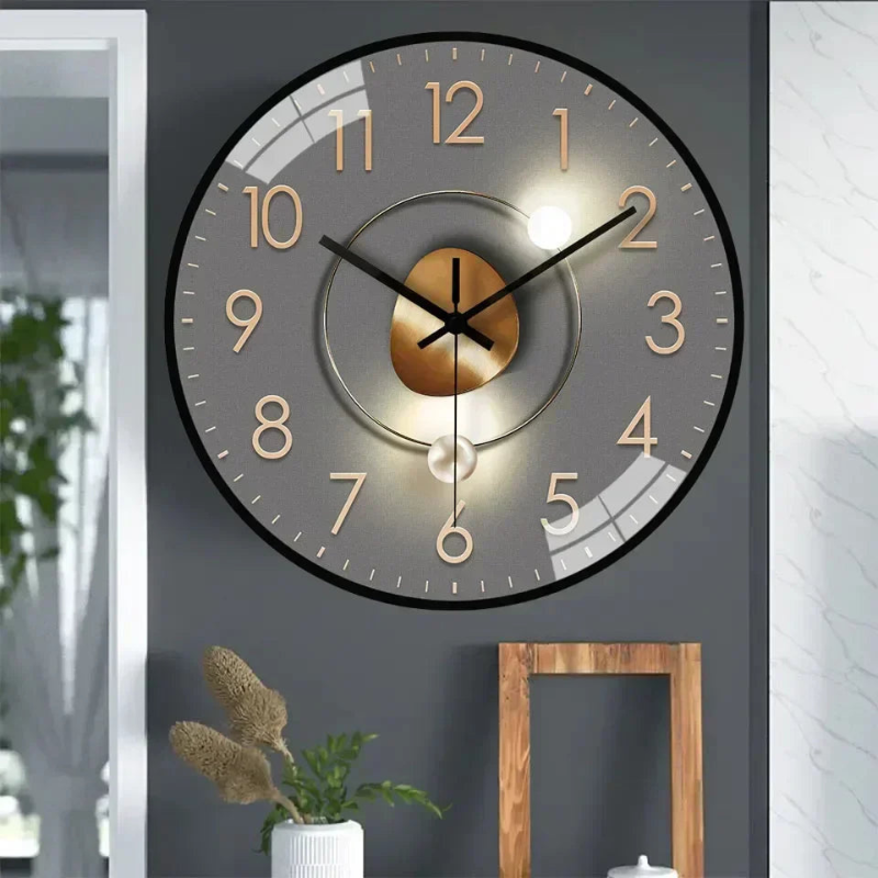 Nordelle Wandklok – Groot Rond Stil