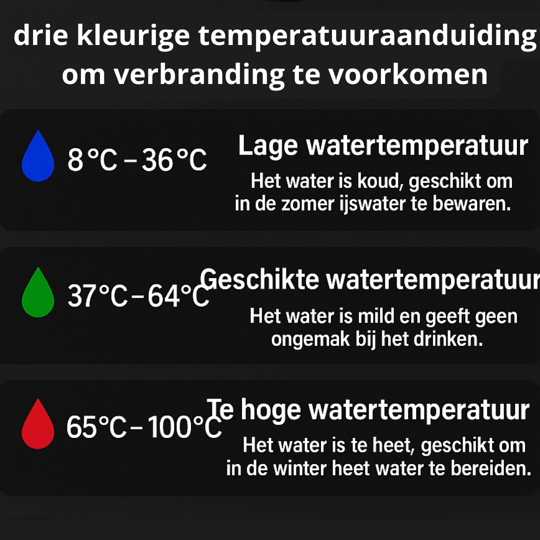 TEMP'on Thermosfles incl. geïntegreerd theezeef - Design & Dine