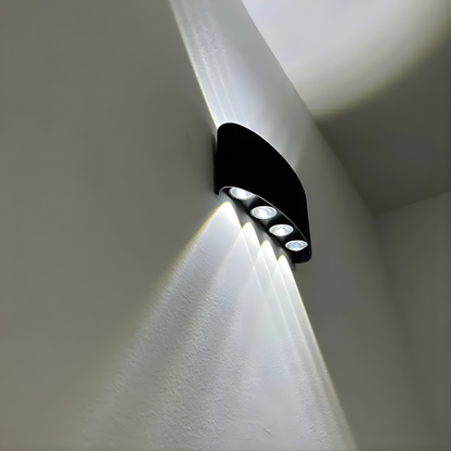 AeroGlow LED-Wandlamp - Weerbestendig