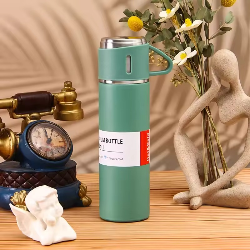 VacuSip-set met geïsoleerde thermosflessen