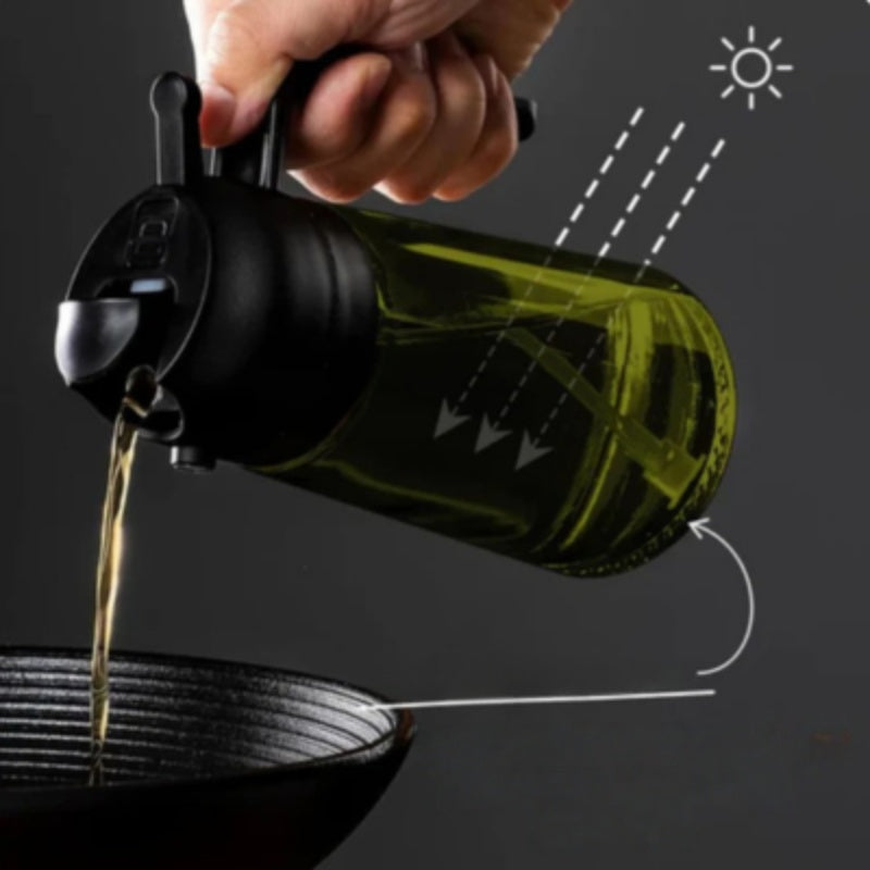 Chef's mist  - 2 in 1 olie spray + UV protectie glas