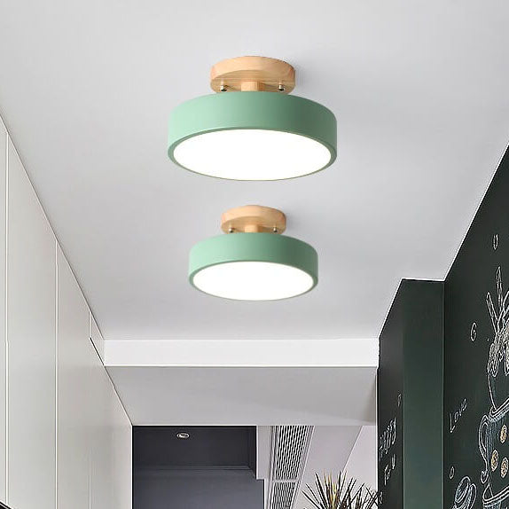 NordWood LED-Plafondlamp - 3 Kleurenmodi