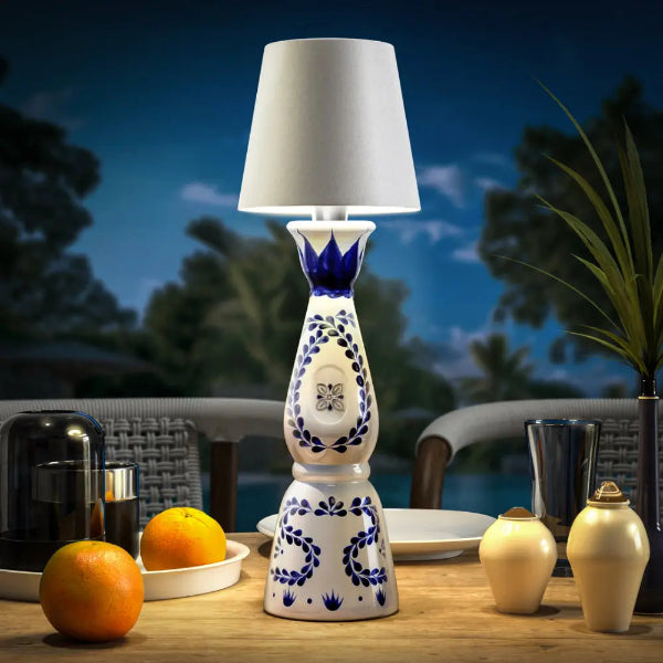 EcoGlow bottle light - Oplaadbare fles ledlamp - Design & Dine