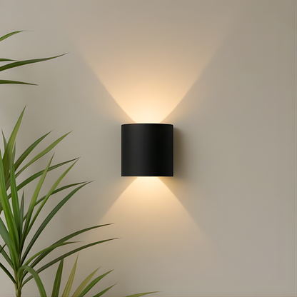 AeroGlow LED-Wandlamp - Weerbestendig