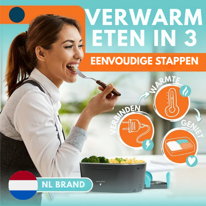 Heat & Eat - Elektrisch verwarmde lunchbox