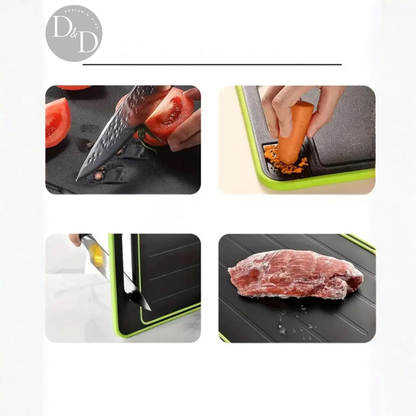 MultiPrep - de 4 in 1 defrost snijplank