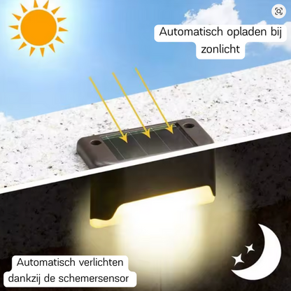 LumiStep - Draadloze solar ledlampen - Design & Dine