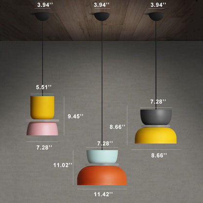 MacaronDrop LED-Hanglamp - Scandinavisch Ontwerp