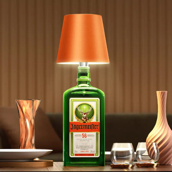 EcoGlow bottle light - Oplaadbare fles ledlamp - Design & Dine