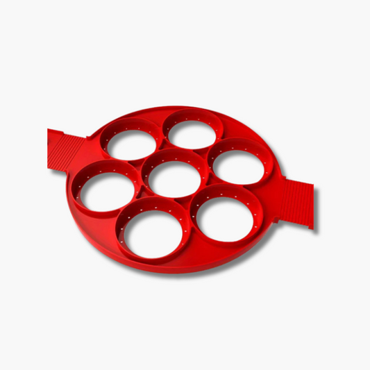 Poffer de pof- Siliconen poffertjes vorm - Design & Dine