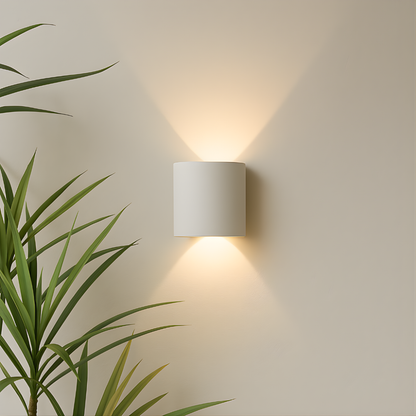 AeroGlow LED-Wandlamp - Weerbestendig