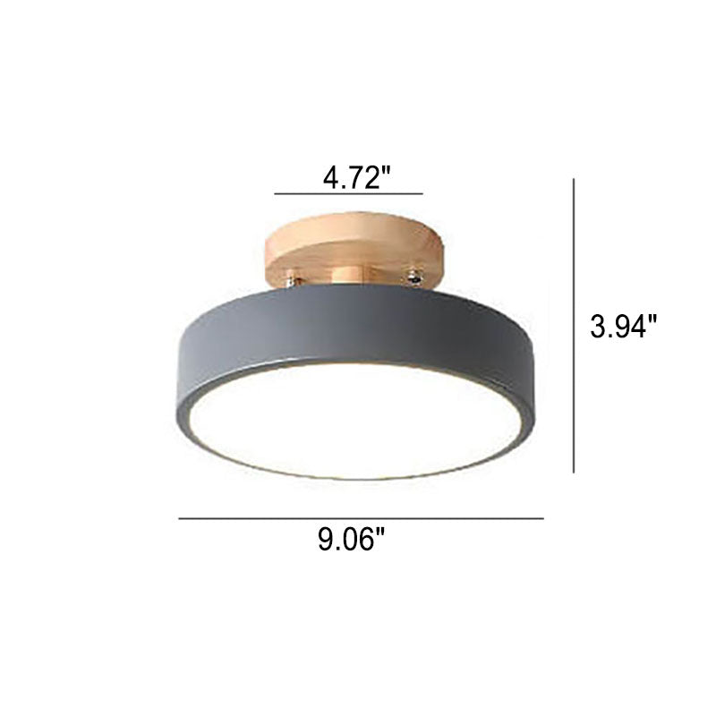 NordWood LED-Plafondlamp - 3 Kleurenmodi