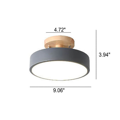 NordWood LED-Plafondlamp - 3 Kleurenmodi