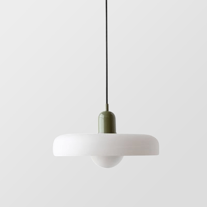 Colora Bauhaus Hanglamp Gekleurd Glas Rond Design
