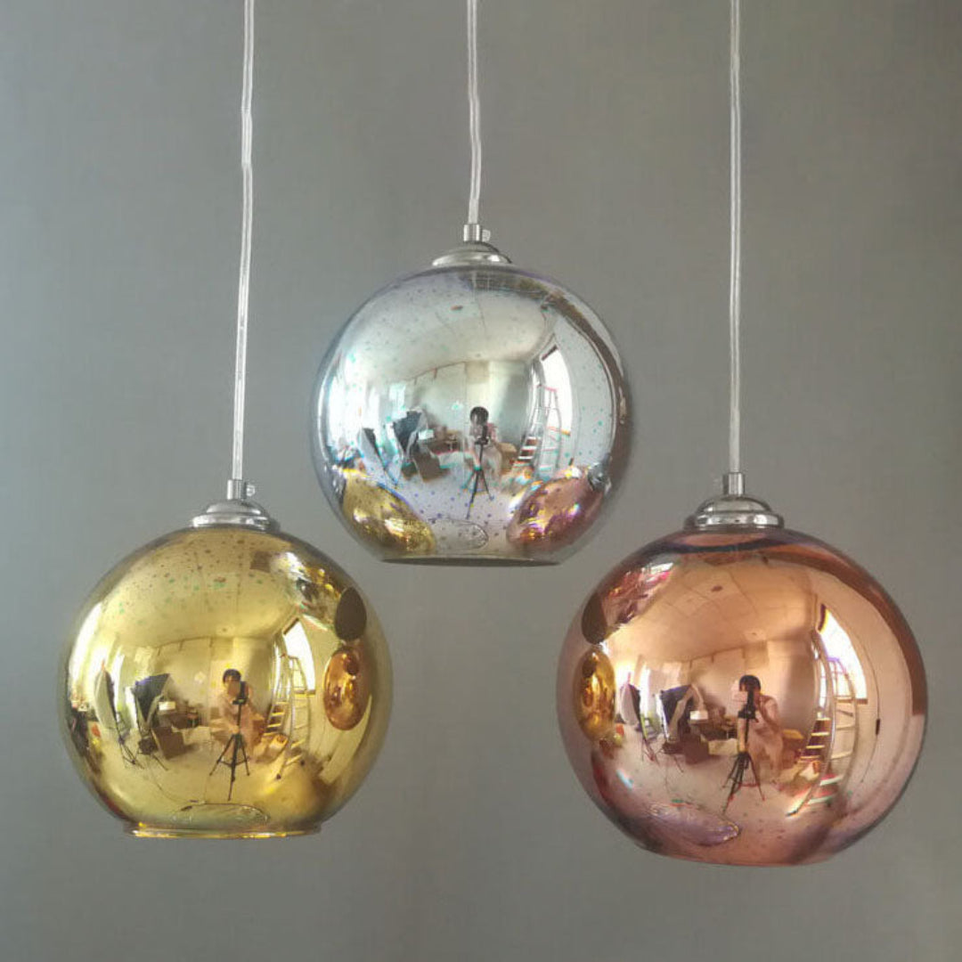 SparkBloom Glazen Hanglamp - 3D-Effect