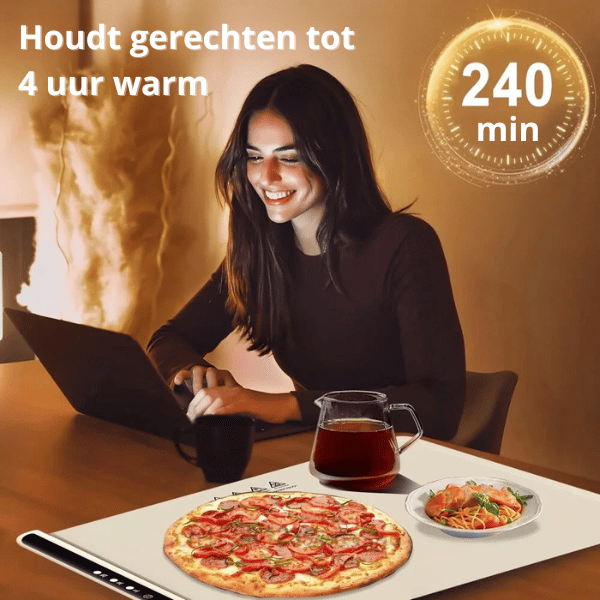 Stayhot - elektrisch verwarmde placemat