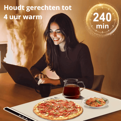Stayhot - elektrisch verwarmde placemat
