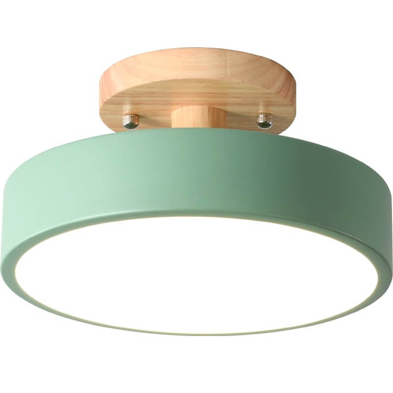 NordWood LED-Plafondlamp - 3 Kleurenmodi