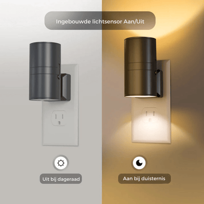 LumiCylinder Plug-in LED-nachtlampje