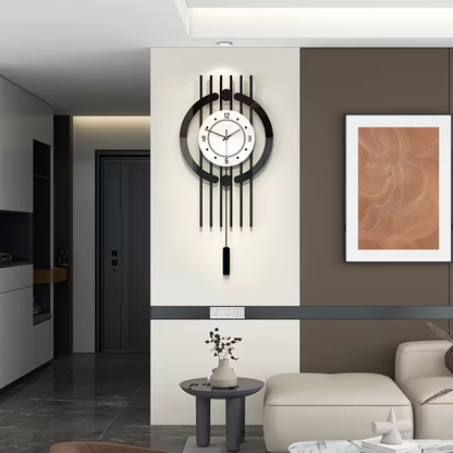 Aurello Pendulum Wandklok – Metaal