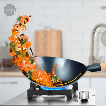 Cuyun iron wok - Non-stick, zonder giftige coating