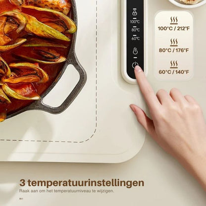 Stayhot - elektrisch verwarmde placemat